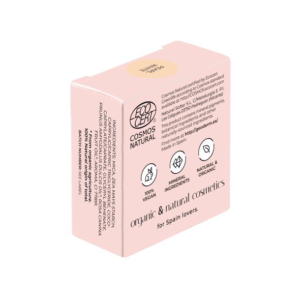 Sombra de Ojos Blanco Nacarado/Pearl White (Natural y Vegano)