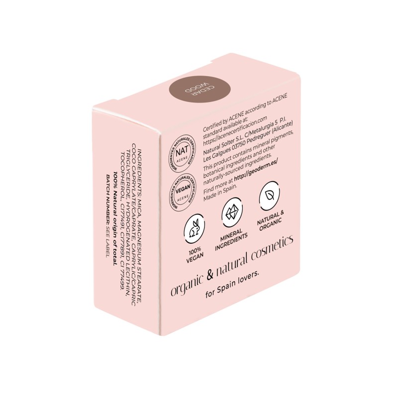 Sombra de Ojos Marrón/Cedar Wood (Vegano)