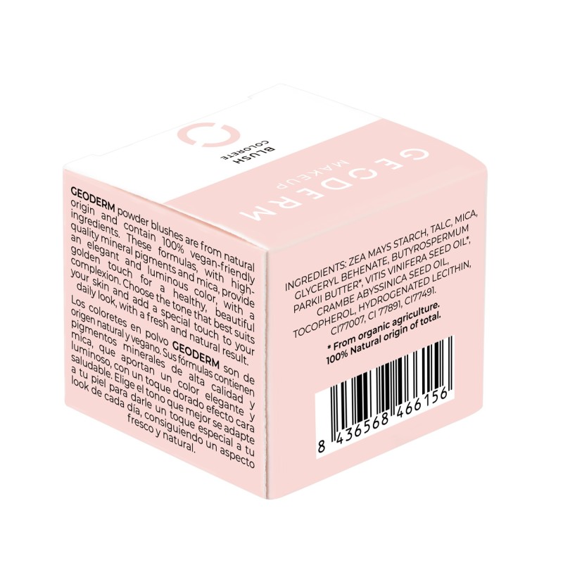 Colorete en polvo Rosa intenso (Vegano)