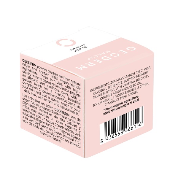 Colorete en polvo Rosa intenso (Vegano)