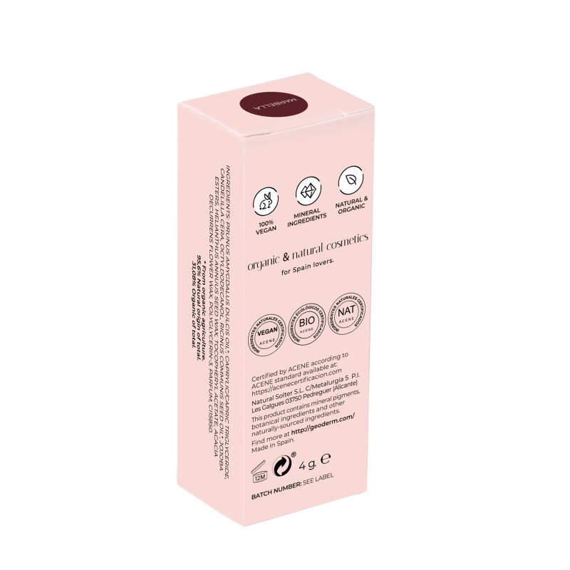 Pintalabios Marbella/Rojo (Bio y Vegano)