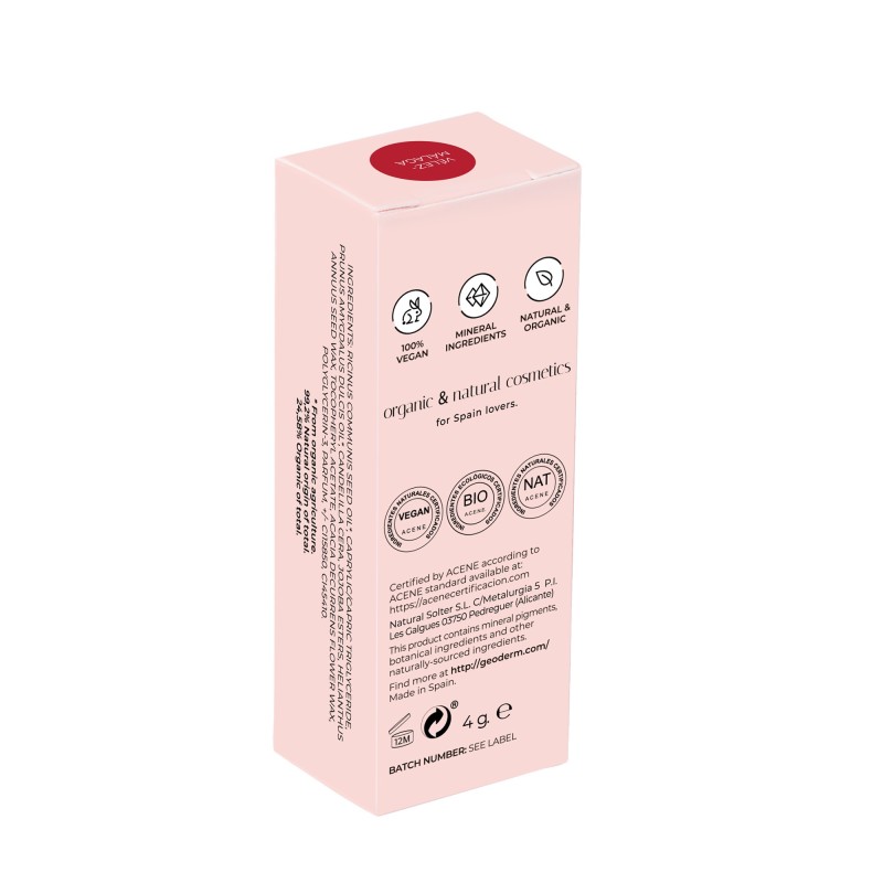 Vélez Málaga/Red Lipstick (Bio & Vegan)