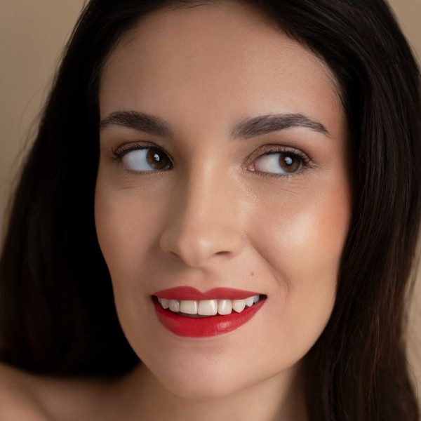 Pintalabios Candy Cane/Rojo Claro Anaranjado (Bio y Vegano)