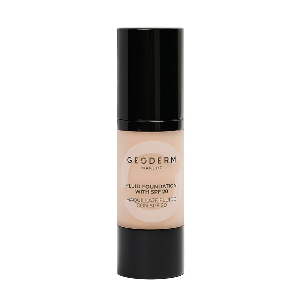 Porcelain Rose Fluid Foundation with Solar Protection SPF20 (Natural, Organic & Vegan)