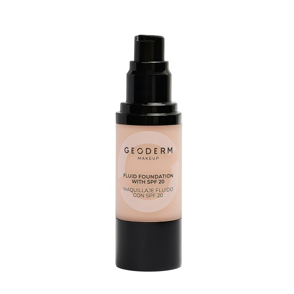Very Fair Beige Fluid Foundation with Solar Protection SPF20 (Natural, Organic & Bio)